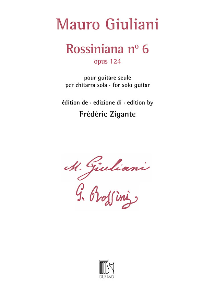 Rossiniana n° 6 (opus 124)